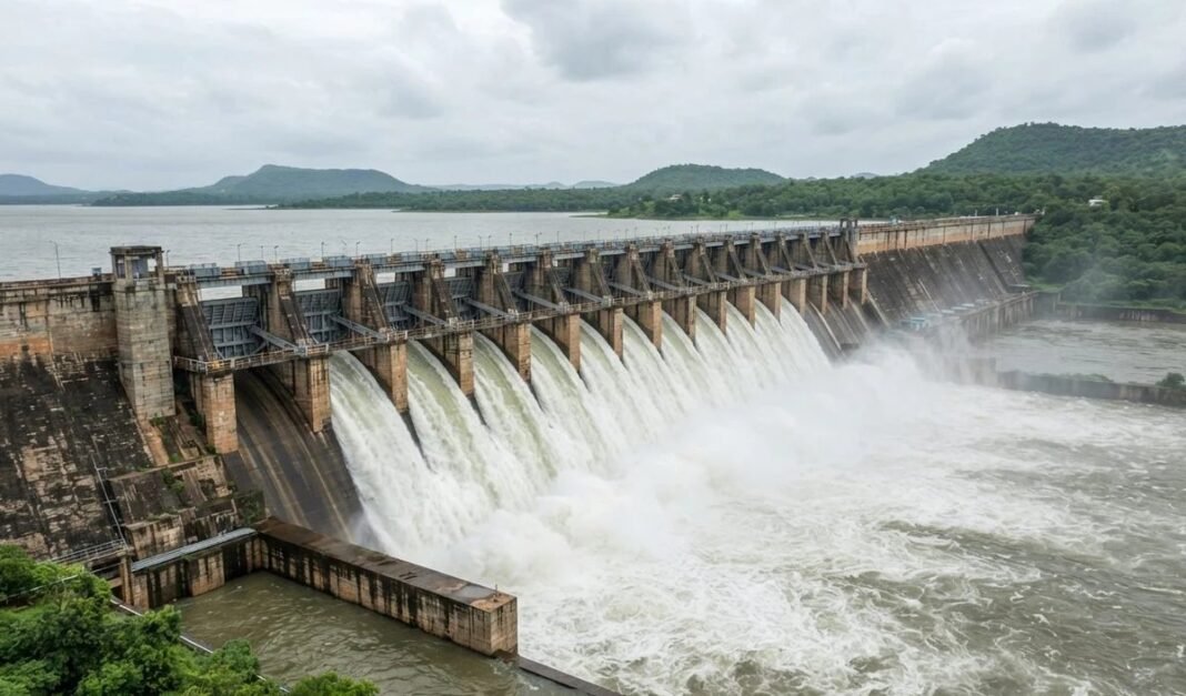 ଛତିଶଗଡ଼ରେ ଅବିଶ୍ରାନ୍ତ ବର୍ଷା ,ଖୋଲିଲା ହୀରାକୁଦ ଡ୍ୟାମ୍‌ର ୨୮ଟି ଗେଟ୍