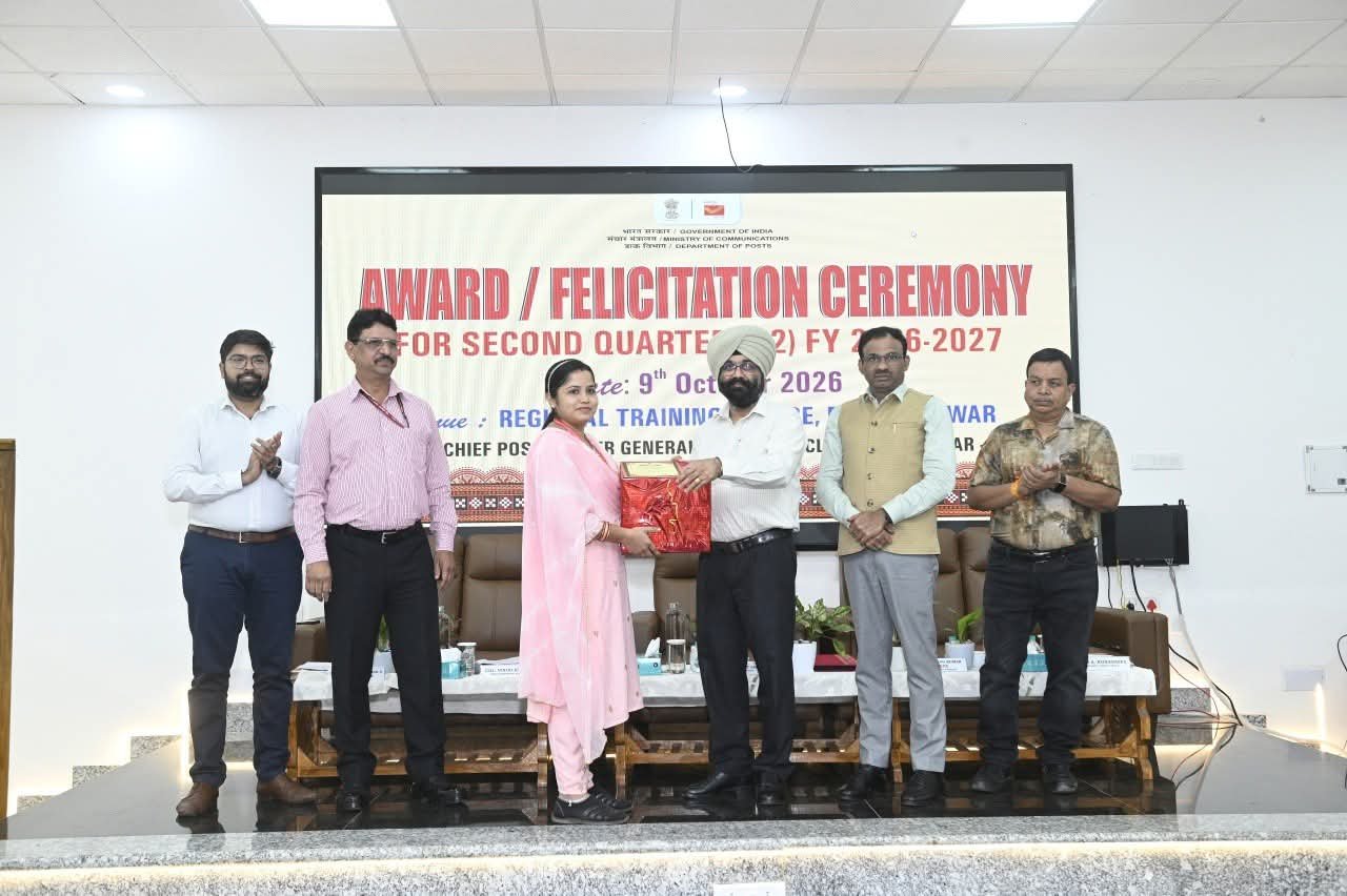 ୱାର୍ଲଡ ପୋଷ୍ଟ ଡେ ରେ ପୁରୀର ପ୍ରିୟଙ୍କା ଷଡଙ୍ଗୀ ସମ୍ମାନିତ