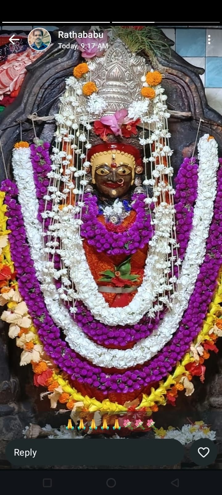 ଘଣ୍ଟ ଘଣ୍ଟା ସହ ଚଣ୍ଡୀପାଠରେ କମ୍ପୁଛି ମା ବିଶେଶ୍ଵରୀ ଠାକୁରାଣୀଙ୍କ ପୀଠ